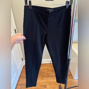 THEORY black sleek legging Sz M